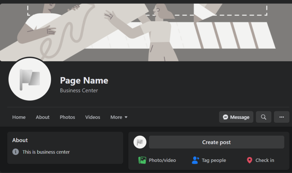 facebook page